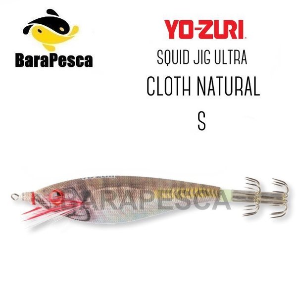 Yo Zuri Squid Jig Ultra Cloth Natural S